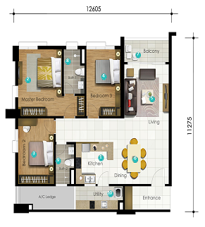 celesta residency layout - 01110984066