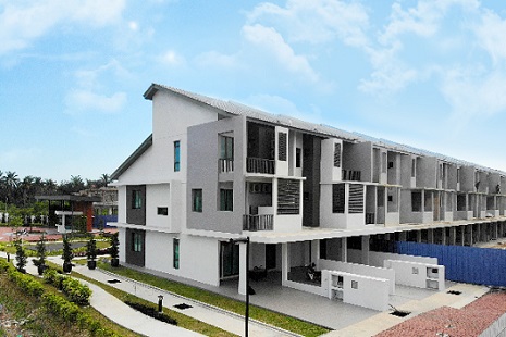 tambun indah new project simpang ampat townhouse for sale