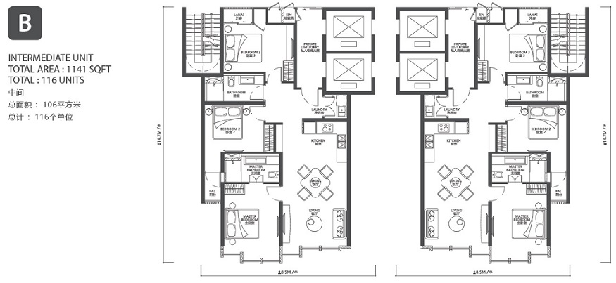 city of dreams 1141sf layout - contact Scott for more info +6011-1098 4066