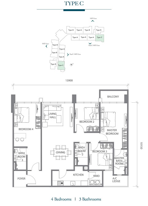 Eco Terraces layout - contact Scott for more info +6011-1098 4066